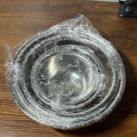 Stainless Steel Mixing Bowl 5 Piece Set - Picture 1 of 6